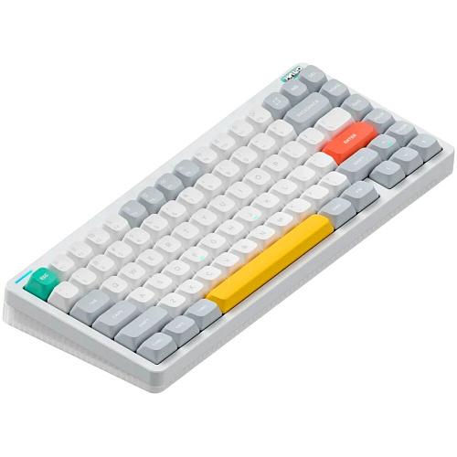 Клавиатура беспроводная Nuphy Halo75 V2 Wireless (Lemon Switch) RGB (русская раскладка) White