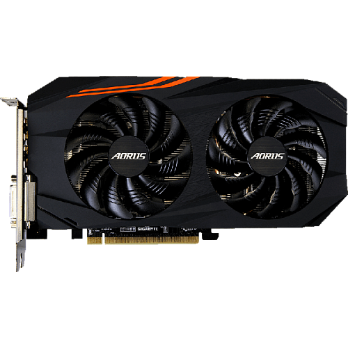 Видеокарта Gigabyte 8192Mb RX 580 GV-RX580AORUS-8GD 3xDP, HDMI, DVI Ret