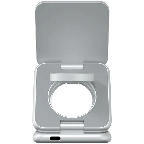 Беспроводная зарядная панель 3 в 1 Для IPhone, Apple Watch, Airpods Magssory Fold WCH023 22W Silver