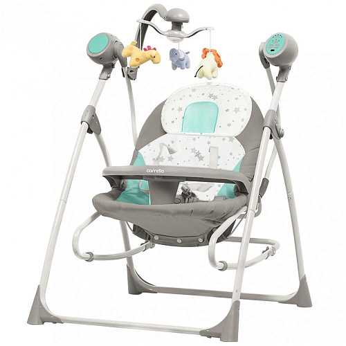 Колыбель-качели детские Carrello Nanny 3 в 1 CRL-0005 Azure Star