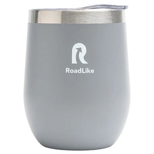 RoadLike Термокружка Mug, серый, 0,35 л.