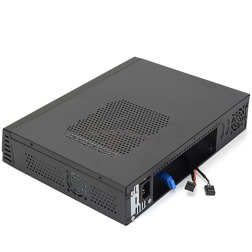Корпус MicroATX Slim-Desktop Crown CMC-245-103 (CM-PS300OFFICE) 300W Black