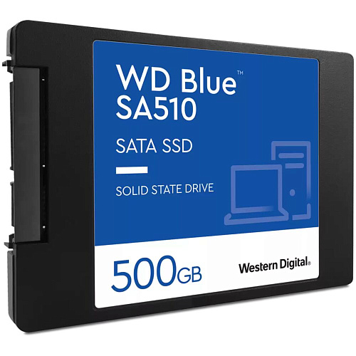Внутренний SSD-накопитель 500Gb Western Digital Blue WDS500G3B0A SATA3 2.5" УЦЕНКА