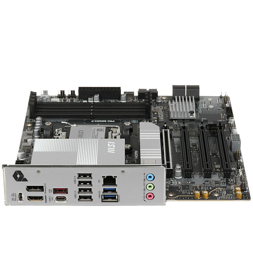 Материнская плата MSI Pro B850M-P Socket-AM5 AMD B850 4xDDR5, 4xSATA3, RAID, 3xM.2, 4xPCI-E16x, 3xUSB3.2, 1xUSB3.2 Type C, DP, HDMI, 5Glan, mATX Ret