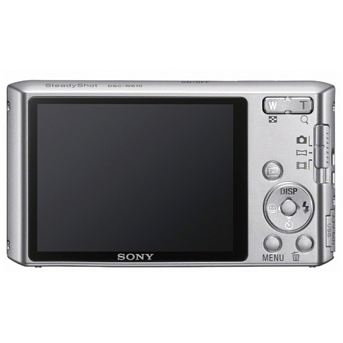 Компактная фотокамера Sony DSC-W610 silver (14.1Mpix, 4x zoom, 2.7", MS Pro/SDHC/SDXC)