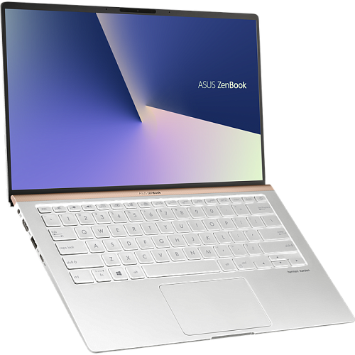 Ноутбук ASUS Zenbook 14 UX433FN Core i5 8265U/8Gb/256Gb SSD/NV MX150 2Gb/14.0" FullHD/3D Cam/Win10Pro Silver