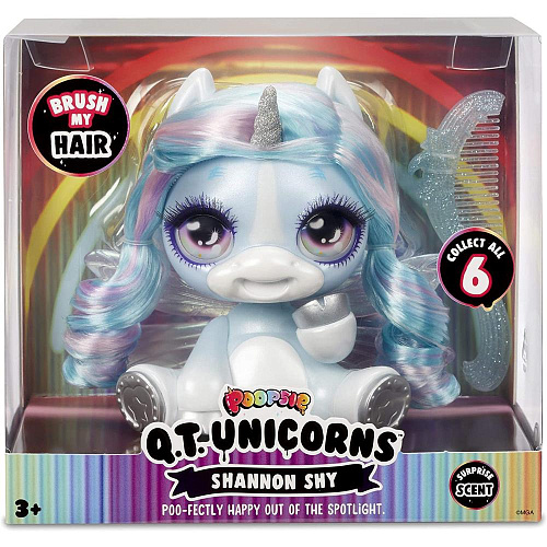 Poopsie Surprise Unicorn Фигурка единорога с волосами c аксессуарами 567301 Shannon SHY