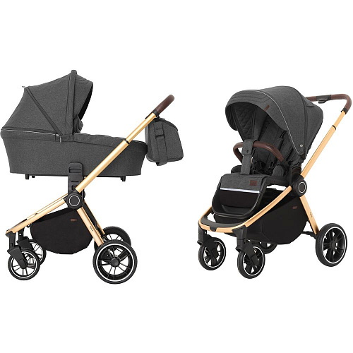 Коляска 2 в 1 Carrello Epica CRL-8510/1  Iron Grey