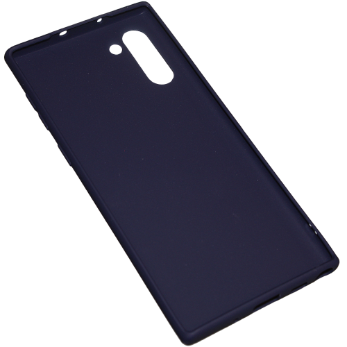 Чехол для Samsung Galaxy Note 10 (2019) SM-N970 Zibelino Soft Matte синий