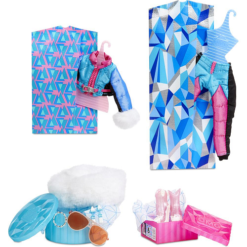 Кукла - сюрприз L.O.L. MGA Original OMG Winter Chill Icy Gurl and Brrr B.B. 570240