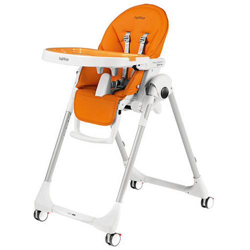 Стульчик для кормления Peg-Perego Prima Pappa Follow Me (Arancia)