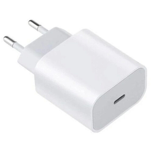 Сетевое зарядное устройство Xiaomi 20W Fast Charging Power Adapter Type C, белое