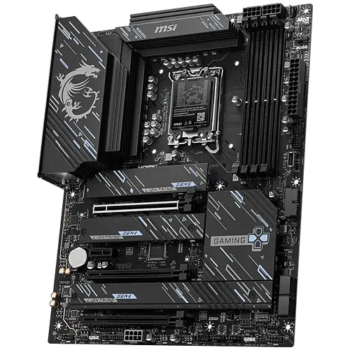 Материнская плата MSI Z890 Gaming Plus WiFi6E Z890 Soc-1851 4xDDR5, 4xSATA3, RAID, 4хM.2, 3xPCI-E16x, 3xUSB3.2, 1xUSB3.2 Type C, DP, HDMI, WiFi, 5Glan, ATX