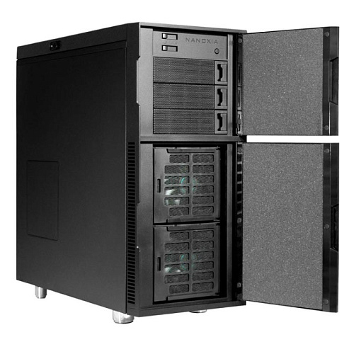 Корпус ATX Miditower Nanoxia Deep Silence 1 Silver