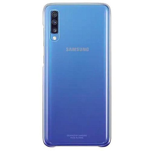 Чехол для Samsung Galaxy A70 (2019) SM-A705 Gradation Cover фиолетовый