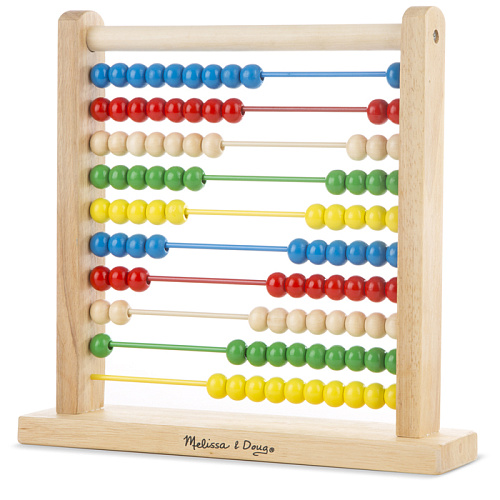 Буквы и цифры Классические игрушки Melissa & Doug Счеты 493