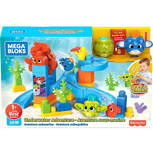 Mattel Mega Bloks Подводное приключение GNW64