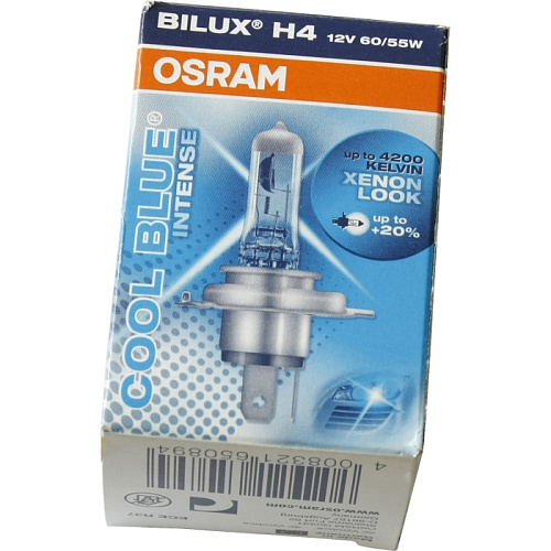 Автомобильная лампа H4 60/55W Cool Blue Intense 1 шт. OSRAM
