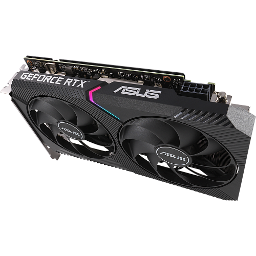 Видеокарта ASUS GeForce RTX 3060 12288Mb, Dual O12G-V2 LHR (Dual-RTX3060-O12G-V2) 1xHDMI, 3xDP, Ret