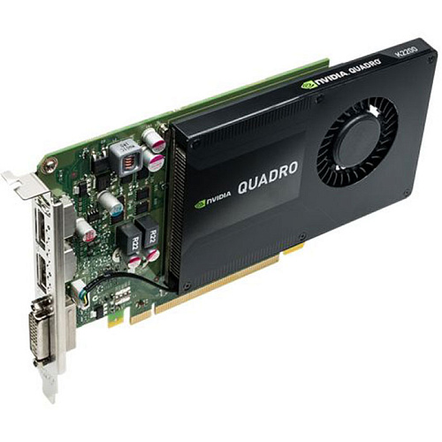 Видеокарта PNY NVIDIA Quadro K2200 (VCQK2200BLK-1) 4096Mb 2xDP DVI
