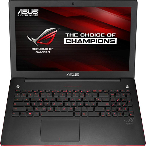 Ноутбук Asus G550JK Core i7 4710HQ/8Gb/1Tb/NV GTX850M 4Gb/15.6"/Cam/DOS