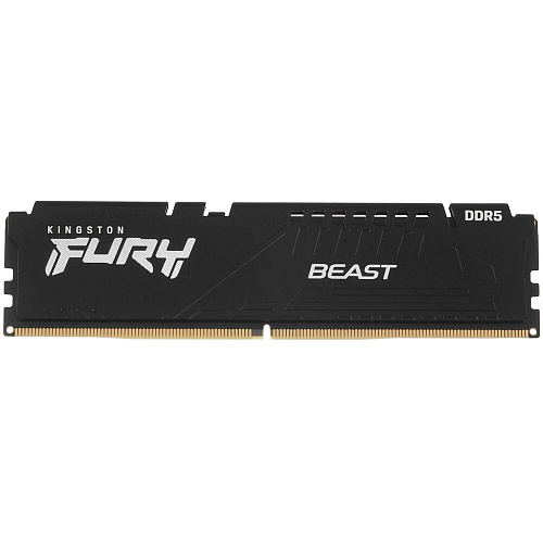 Модуль памяти DIMM 16Gb DDR5 PC48000 6000MHz Kingston Fury Beast Black EXPO (KF560C30BBE-16)