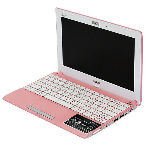 Нетбук Asus EEE PC 1025C N2800/2Gb/320Gb/WiFi/cam/10.1"/6 cells/Windows 7 Starter/Pink 