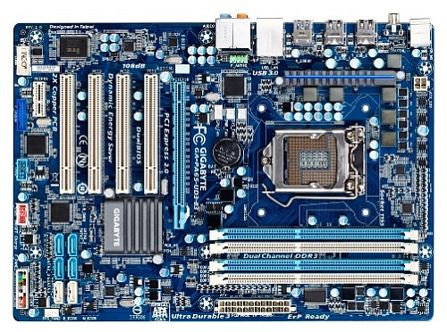 Материнская плата Gigabyte GA-PA65-UD3-B3 Soc-1155, H61, 4xDDR3, 2xSATA3,  1xPCI-E16x, 4xUSB3.0, GLan ATX УЦЕНКА