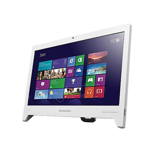 Моноблок Lenovo IdeaCentre C245 E1-1200/2G/500Gb/WF/Cam/DOS моноблок Keyboard&Mouse 18.5" White
