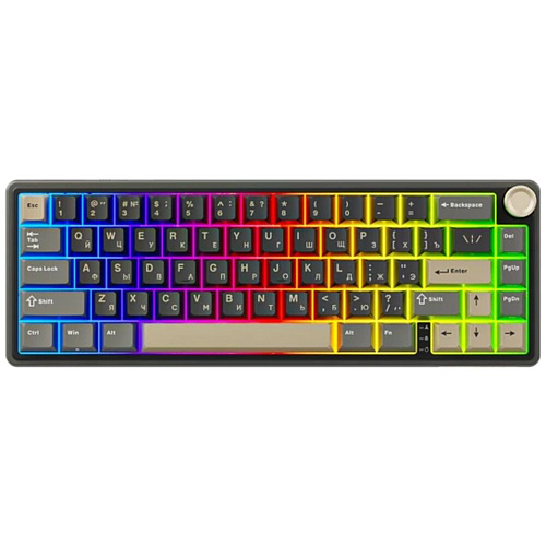 Клавиатура Royal Kludge R65 (RK Brown Switch) RGB (русская раскладка) Phantom
