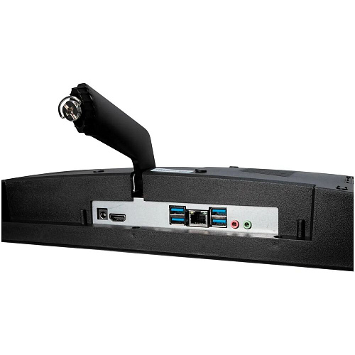Моноблок IRU Агат 313 24" FullHD Core i3 10100/8Gb/512Gb SSD/kb+m/DOS Black