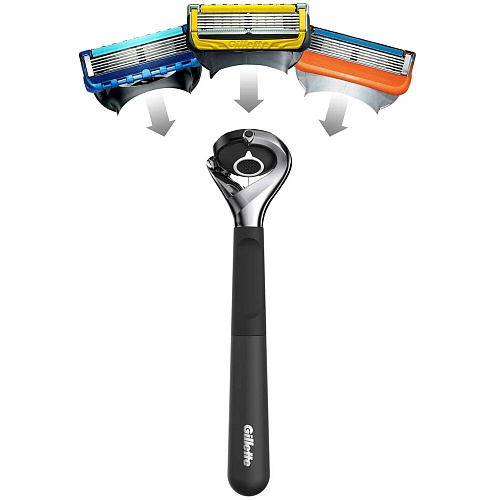 Gillette Подарочный набор Limited Edition (Gillette Станок Proglide черная ручка c 1 сменной кассетой + Подставка)