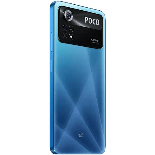 Смартфон Poco X4 Pro 5G 6/128GB RU Laser Blue