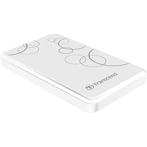 Внешний жесткий диск 2.5" 1Tb Transcend TS1TSJ25A3W USB3.0 5400rpm Белый
