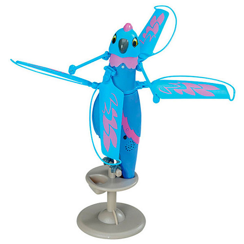 Интерактивная игрушка Zippi Pets Летающая птичка (Синяя) 201505003