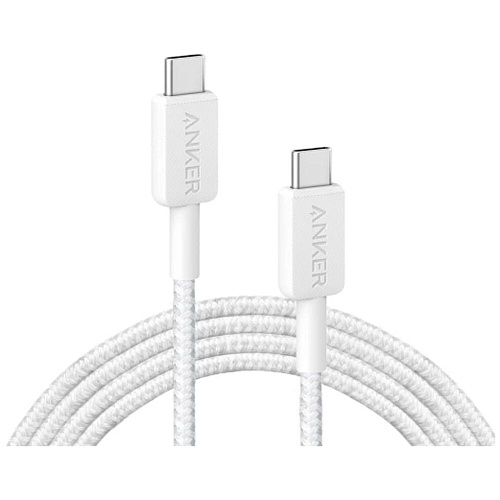 Кабель Type C - Type C 1.8m Anker Power Line 322 60W белый