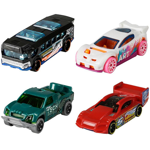 Mattel Hot Wheels 1806/GTN34 Подарочный набор из 5 машинок (HW Design Lab)