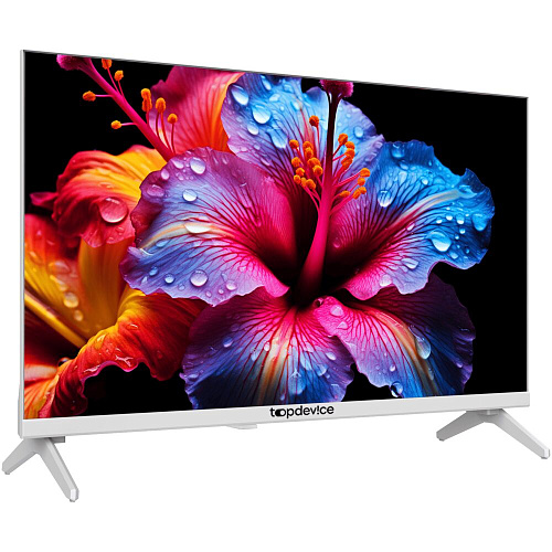 Телевизор 24" Topdevice TDTV24CN04H_WE (HD 1366x768) белый УЦЕНКА