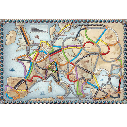 Настольная игра Hobby World Ticket to Ride: Европа 1032