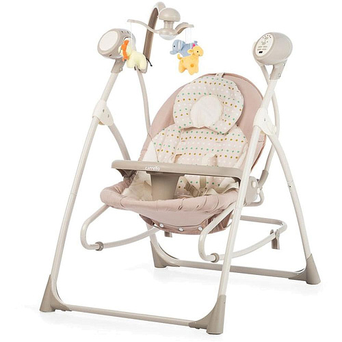 Колыбель-качели детские Carrello Nanny 3 в 1 CRL-0005 Beige Dot