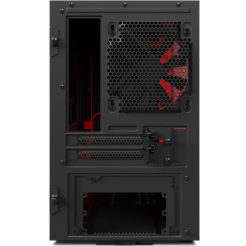 Корпус Mini-ITX Minitower NZXT H200i CA-H200W-BR Mini-ITX Black/Red