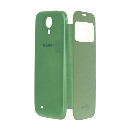 Чехол для Samsung Galaxy S4 i9500/i9505 Samsung EF-CI950BGE зеленый S-View