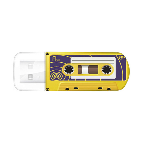 USB Flash накопитель 32GB Verbatim Mini Cassette (49393) Yellow