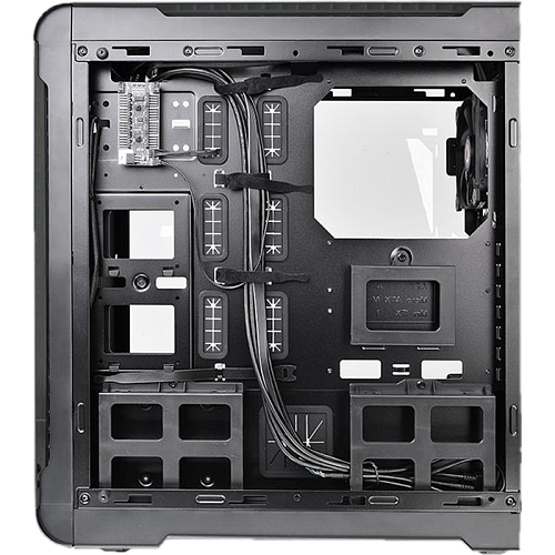 Корпус ATX Miditower Thermaltake View 32 RGB Edition Tempered Glass (CA-1J2-00M1WN-00) Black