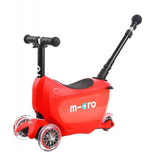 Самокат Micro Mini2Go Deluxe Plus Red