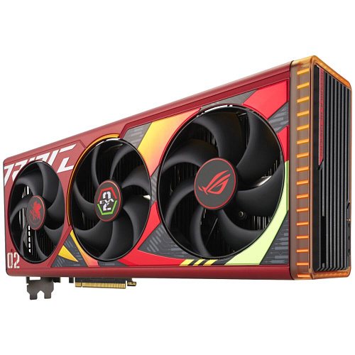 Видеокарта ASUS GeForce RTX 4090 24576Mb, Strix OC EVA-02 24G (ROG-Strix-RTX4090-O24G-EVA-02-Edition) 2xHDMI, 3xDP, Ret
