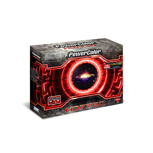 Видеокарта PowerColor 1024Mb HD7750 AX7750 1GBD5-DH DVI, DP, HDMI OEM