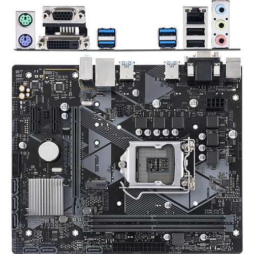 Материнская плата ASUS Prime B365M-K B365 Socket-1151v2 2xDDR4, 6xSATA3, 1xM.2, 1xPCI-E16x, 4xUSB3.1, D-Sub, DVI-D, Glan, mATX УЦЕНКА