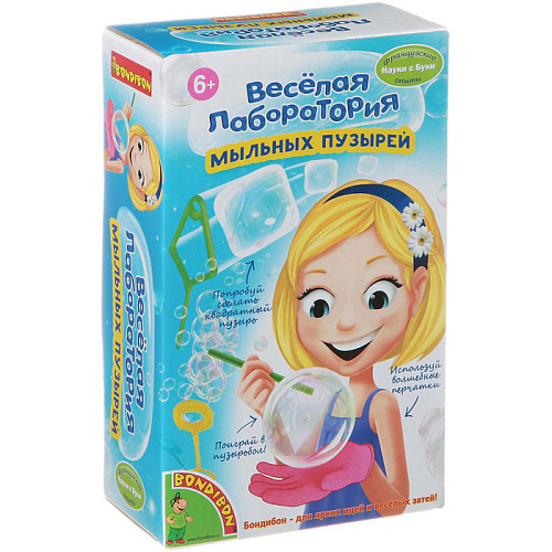 Французские опыты Науки с Буки Bondibon Весёлая лаборатория ВВ1320