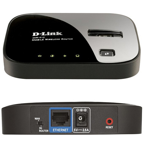 Сетевое оборудование Маршрутизатор D-Link DIR-412